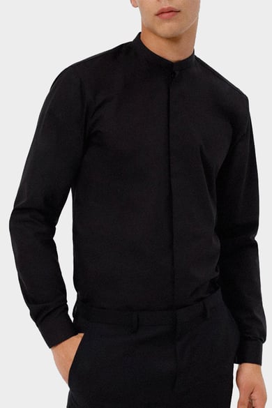 ΠΟΥΚΑΜΙΣΟ HUGO - 001 ΜΑΥΡΟ